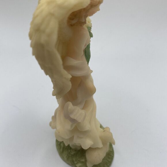Seraphim Classics Angel Faith Flowers Lamb “The Easter Angel” Roman 81660 - Picture 6 of 10